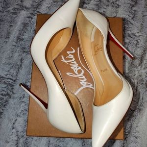 Christian Louboutin Iriza pump in white
